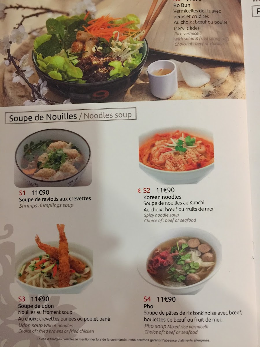 Menu Oasie-7
